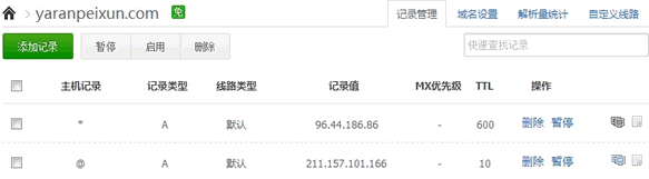 DNSPOD账号里面的恶意泛域名解析.gif
